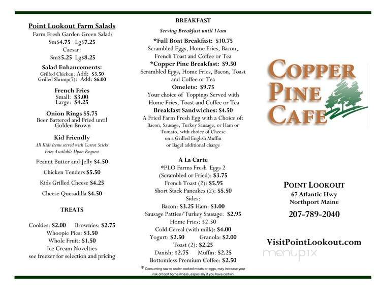 Copper Pine Cafe - Northport, ME