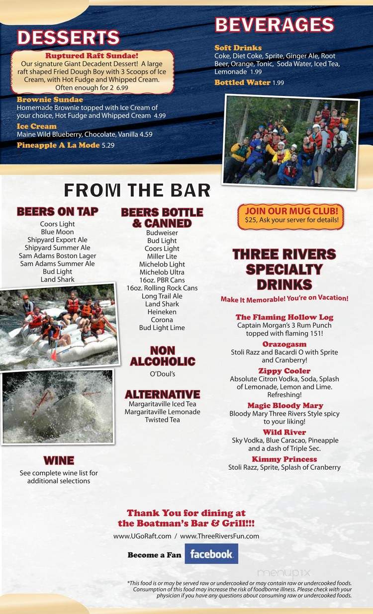 The Boatman's Bar and Grill - West Forks, ME