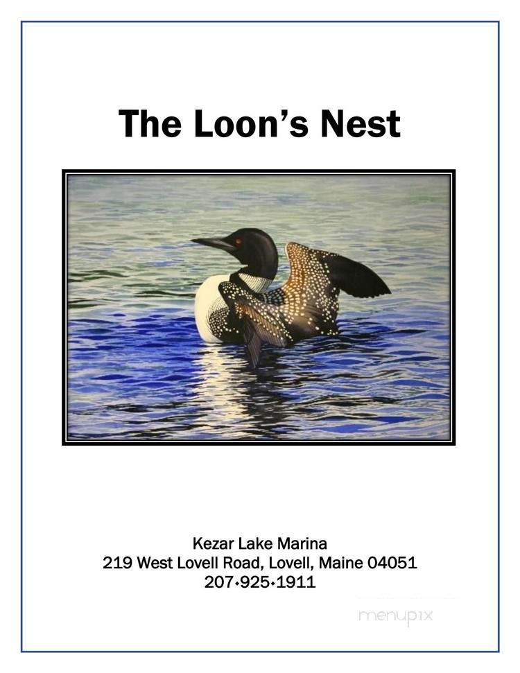 Kezar Lake Restaurant & Marina - Lovell, ME