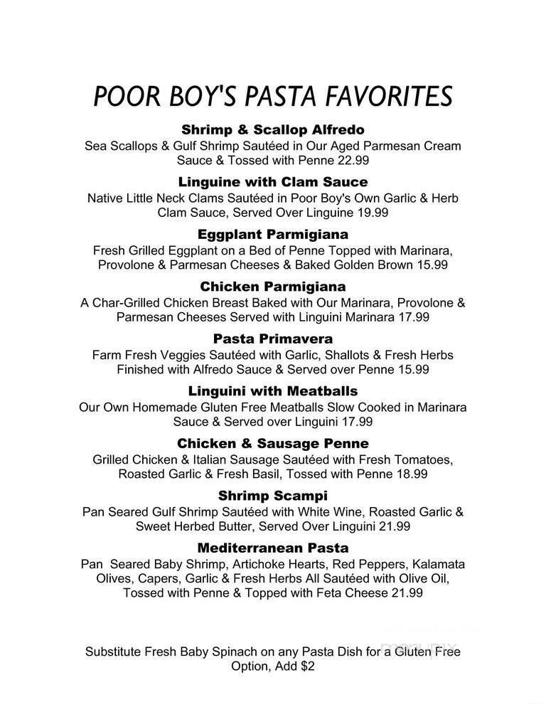 Poor Boy's Gourmet - Bar Harbor, ME