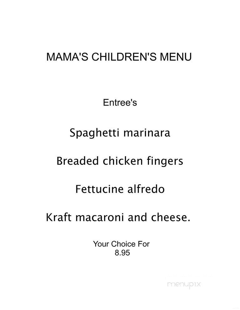 Mama Di Matteo's - Bar Harbor, ME