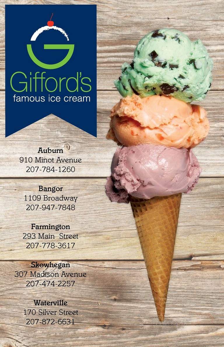 Gifford's Famous Ice Cream - Farmington, ME