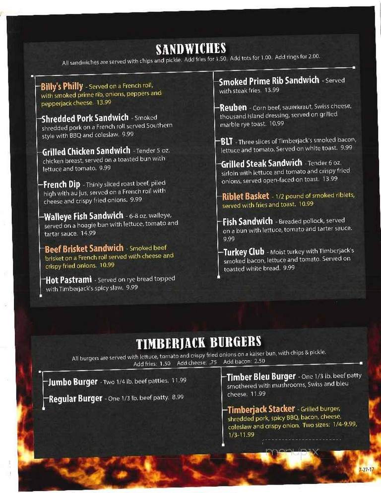 Timberjack Smokehouse & Saloon - Pequot Lakes, MN