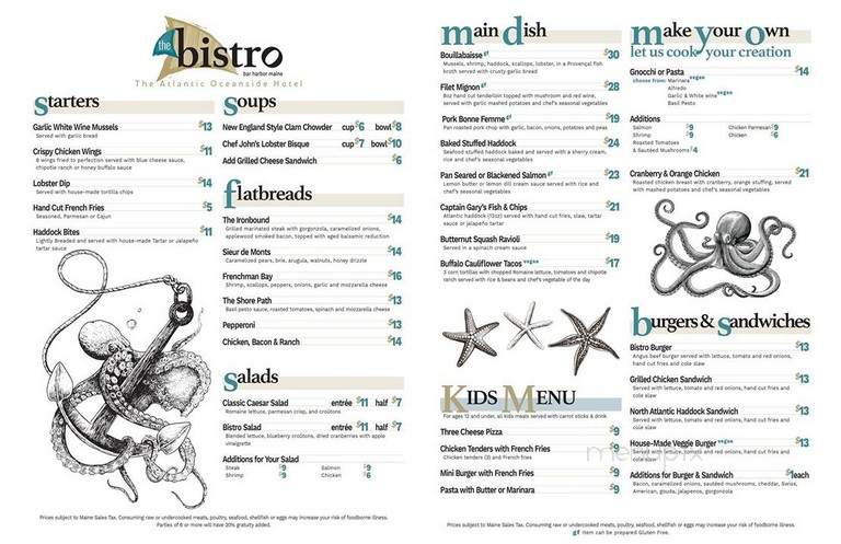 Bistro on Eden - Bar Harbor, ME