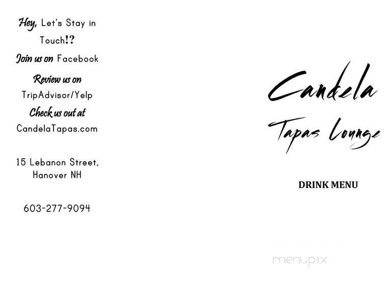 Candela Tapas Lounge - Hanover, NH