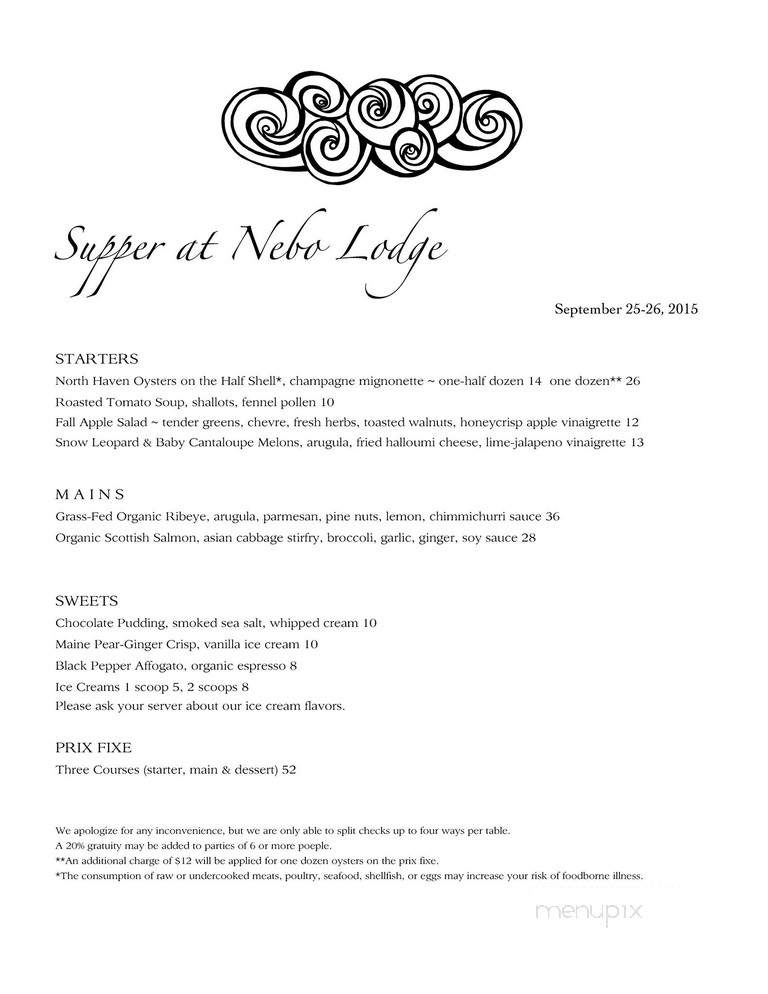 Nebo Lodge & Restaurant - North Haven, ME