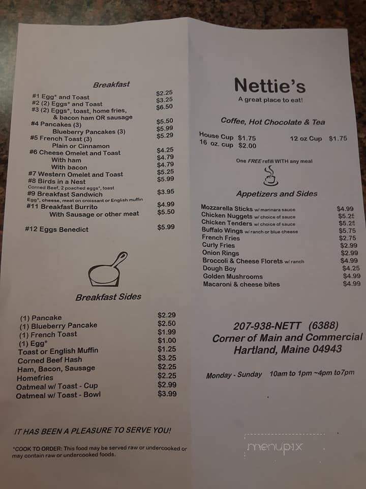 Nettie's - Hartland, ME