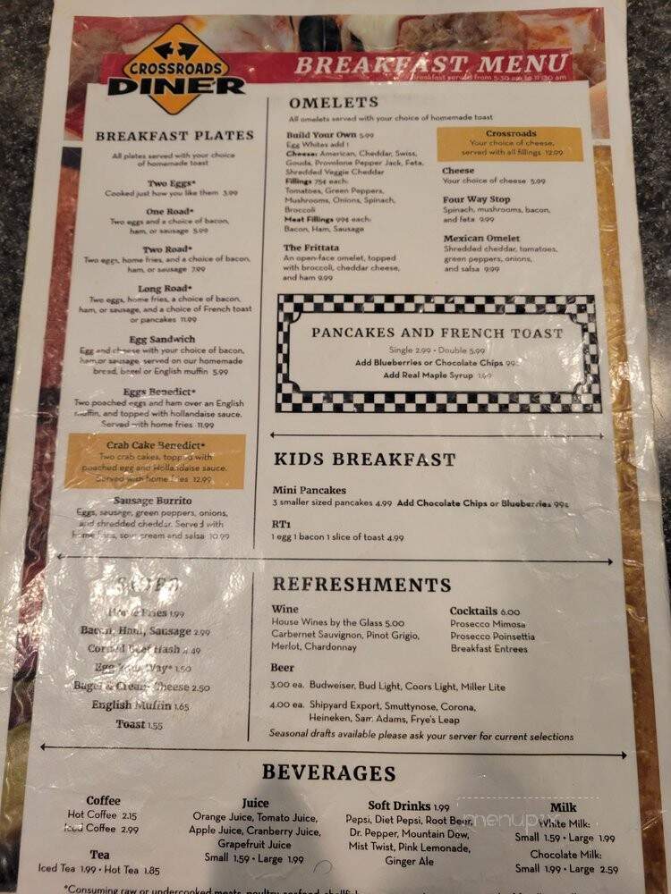 Crossroads Diner & Deli - Bethel, ME