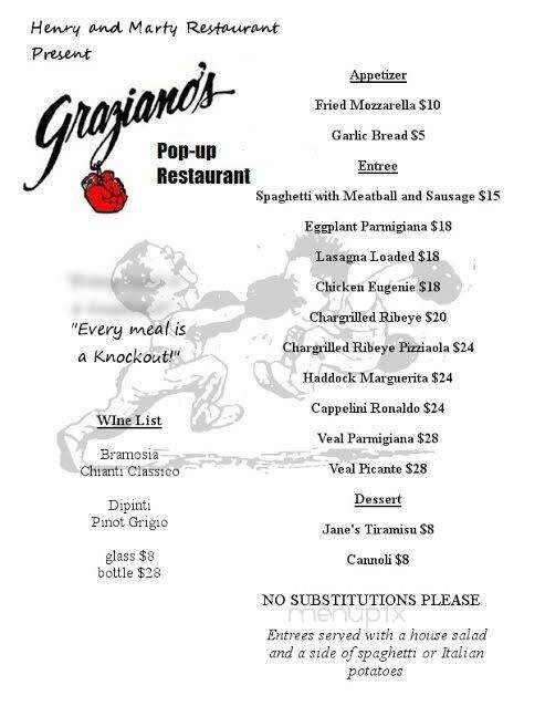 Graziano's Restaurant - Lisbon, ME