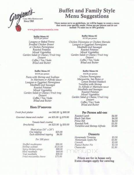 Graziano's Restaurant - Lisbon, ME