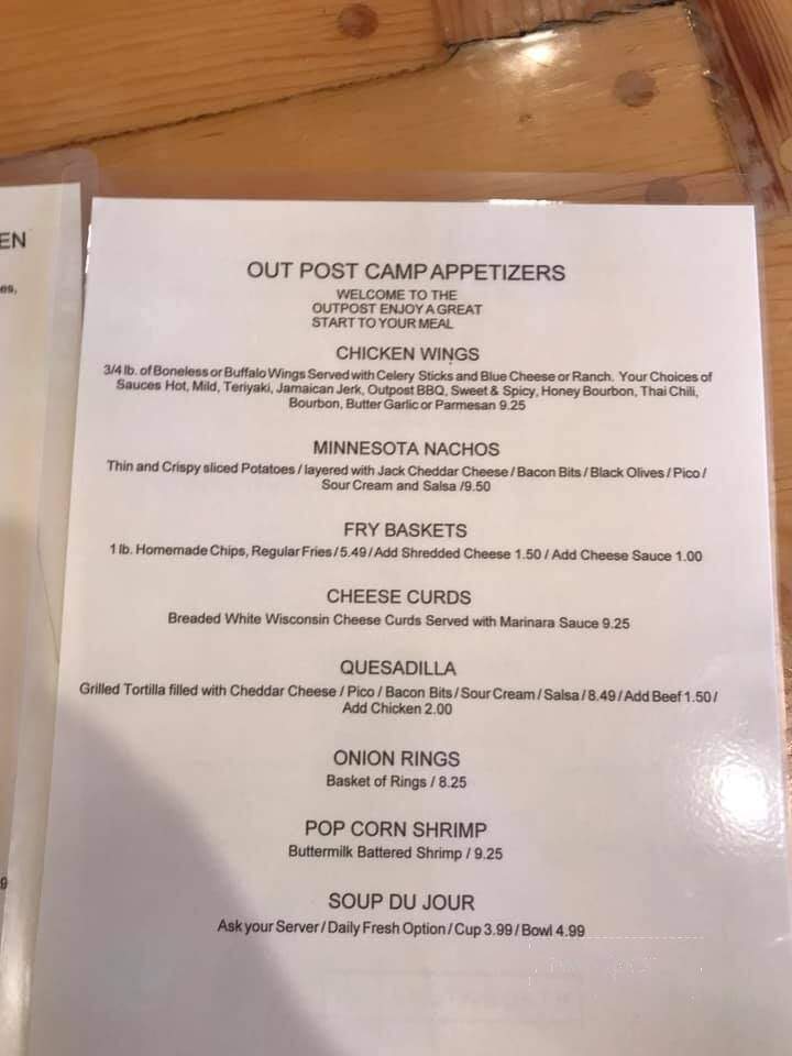 Outpost Bar & Grill - Deer River, MN