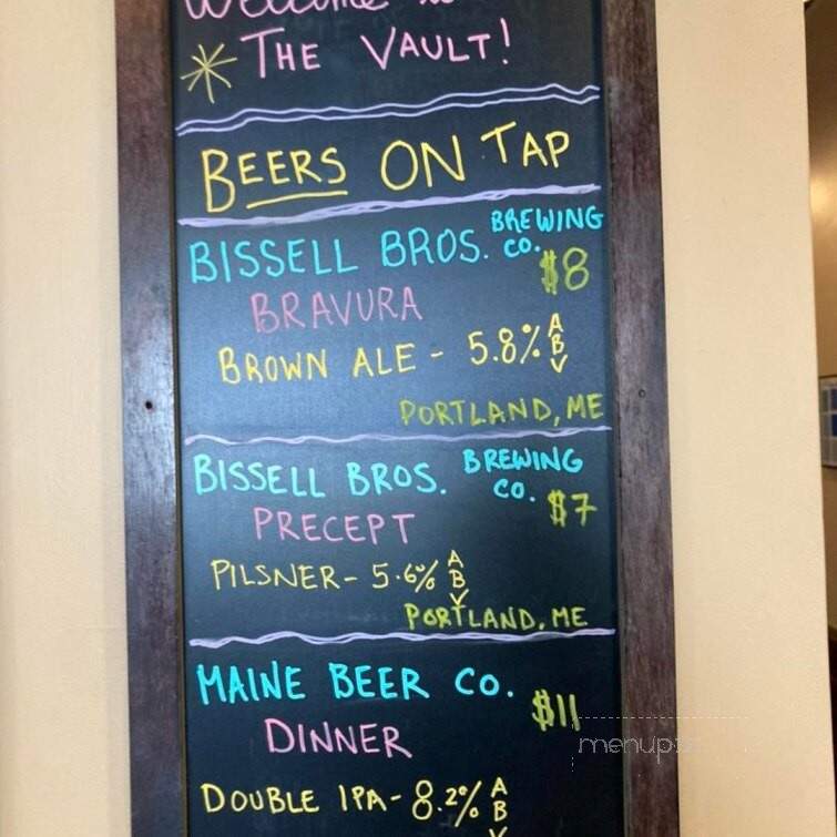 Vault Restaurant - Houlton, ME