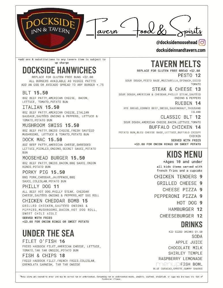 Dockside Inn & Tavern - Greenville, ME