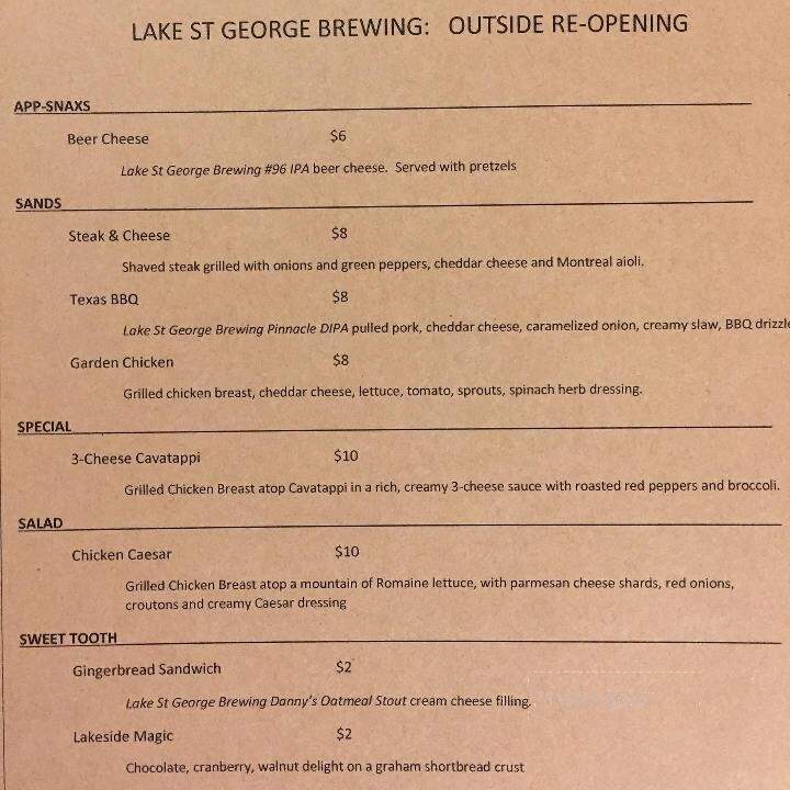 Lake St. George Brewing Company - Liberty, ME