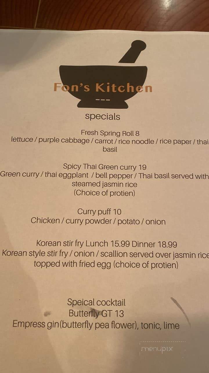 Fon's Kitchen - Belfast, ME