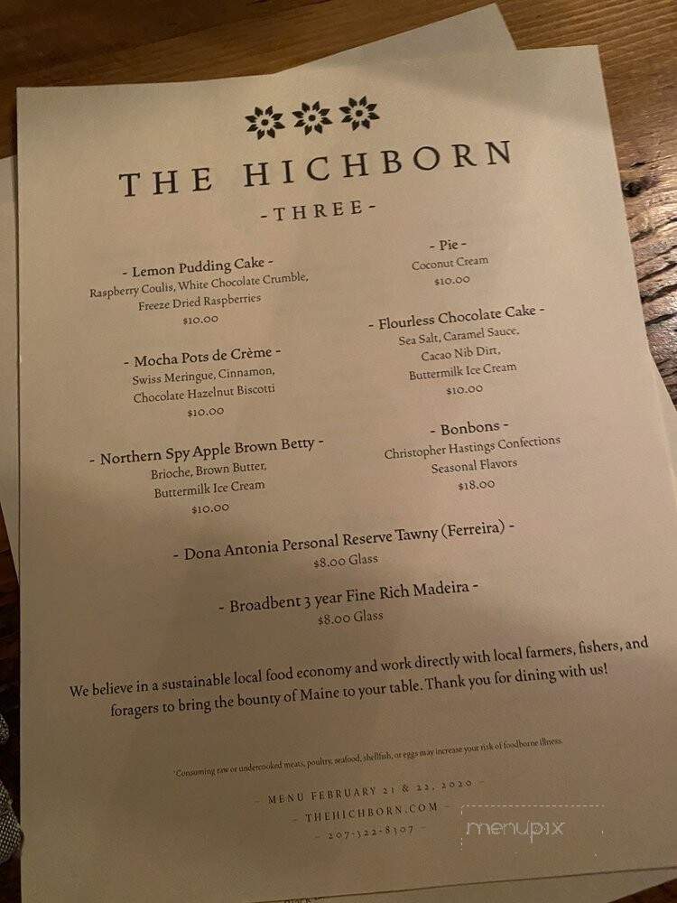 THE HICHBORN - Stockton Springs, ME