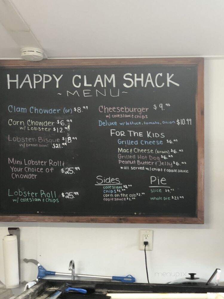 The Happy Clam Shack - Bar harbor, ME