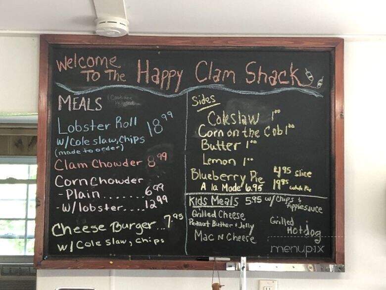 The Happy Clam Shack - Bar harbor, ME