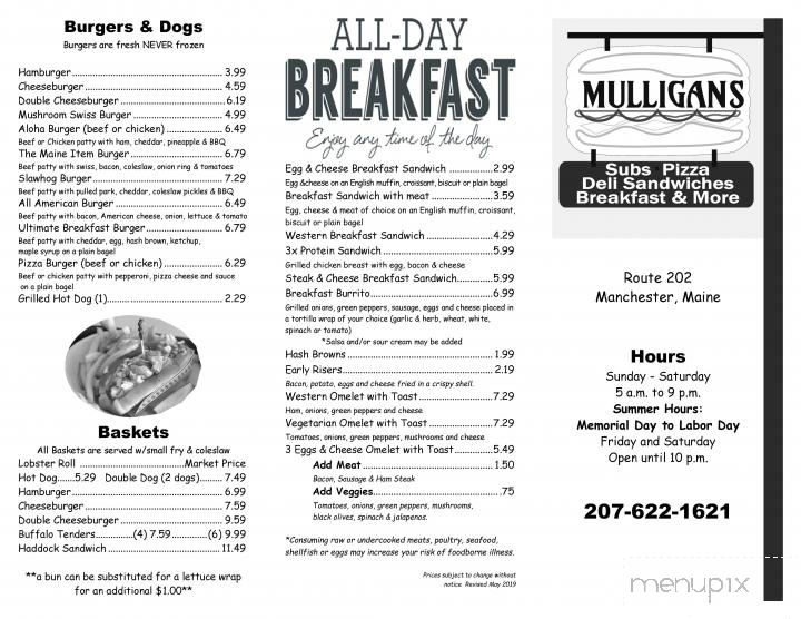 Mulligan's - Manchester, ME