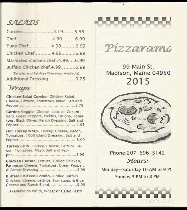 Pizzarama - Madison, ME